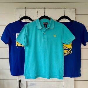 Boys Tops Set of 3 (size M 10-12)